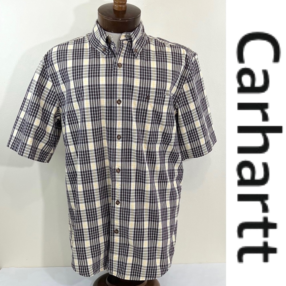 Carhartt Men’s Button Down Short Sleeve Shirt